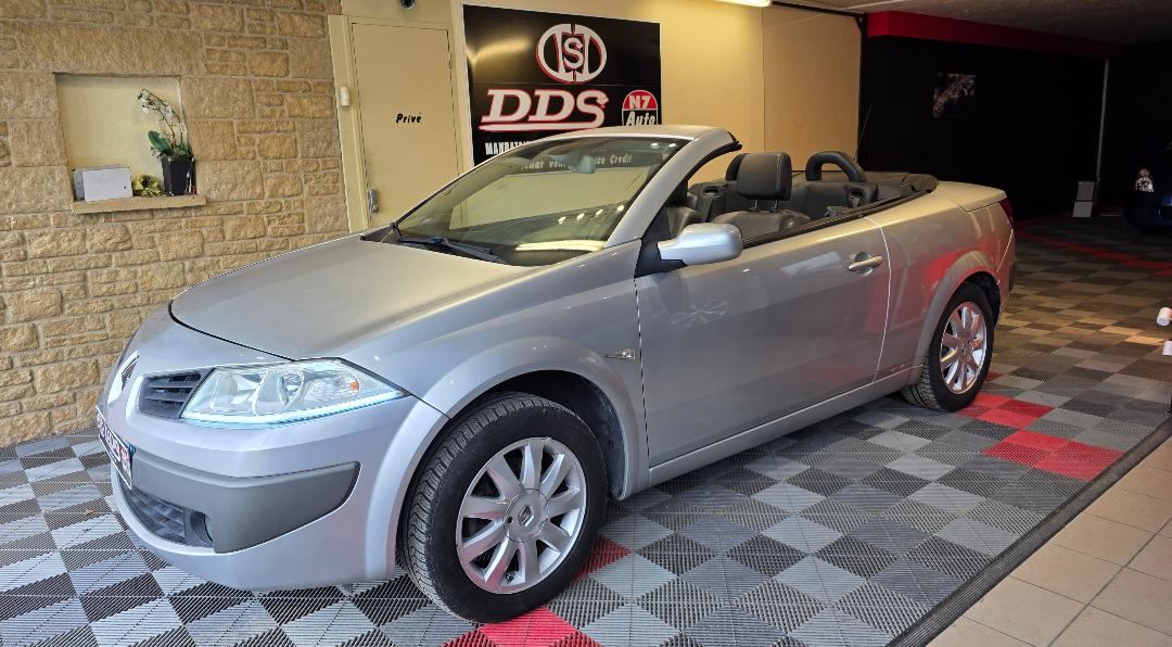 RENAULT MEGANE CC 2.0 DISTRI NEUVE - CUIR CLIM AUTO CT OK (2006)