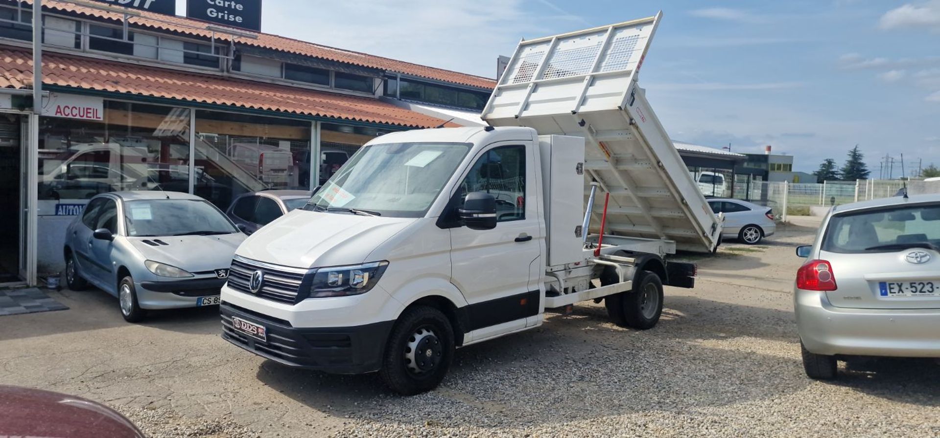 VOLKSWAGEN CRAFTER - BENNE COFFRE 177 CV REGUL CLIM CT OK (2019)