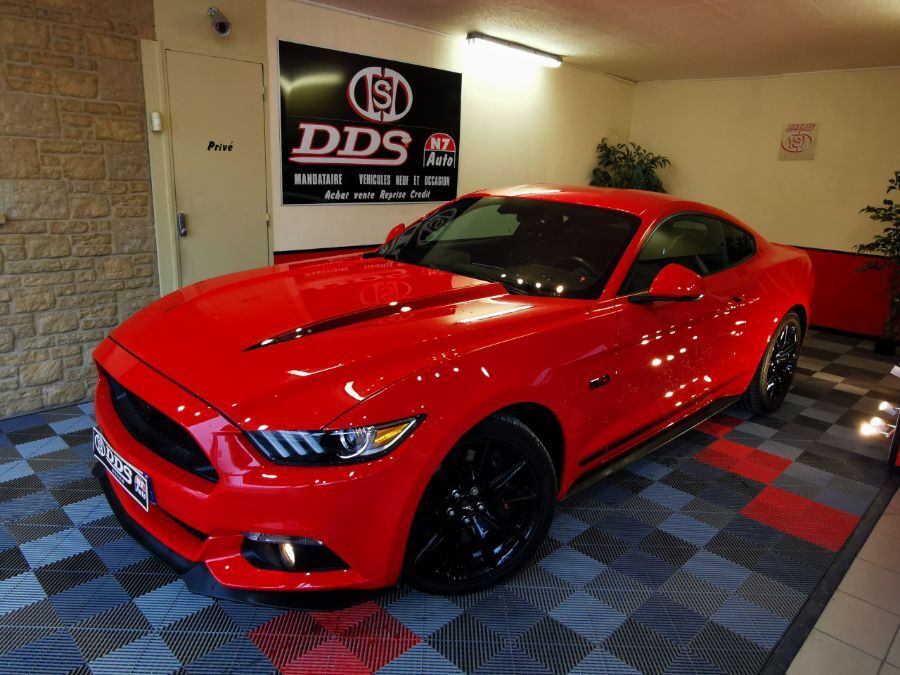 FORD MUSTANG - GT V8 5.0 GPS CUIR ETAT NEUF !!!! (2018)