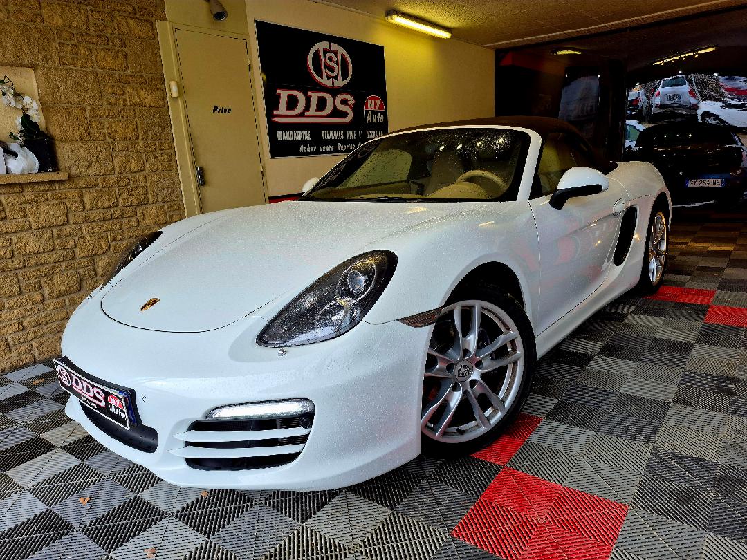 PORSCHE BOXSTER 981 265 CV - TRES BELLE !! REVISÉ !! (2014)