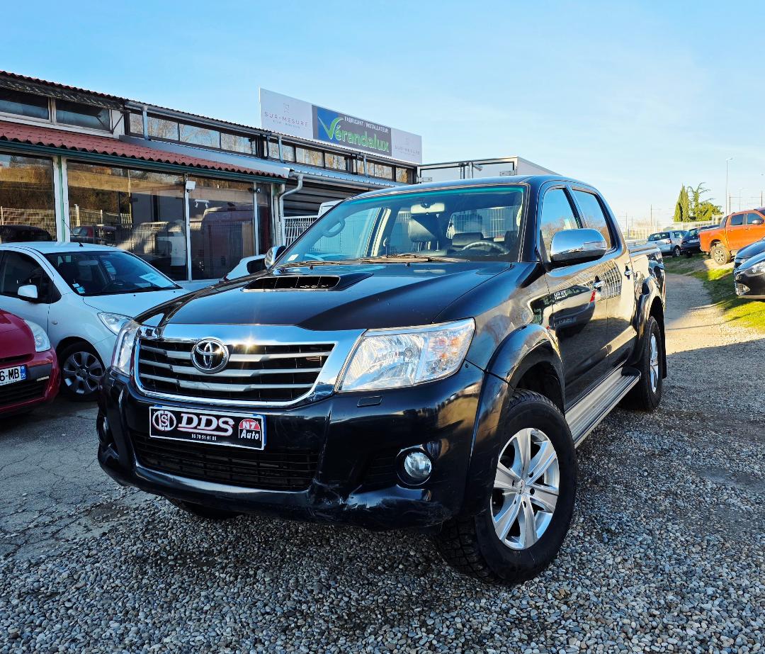 TOYOTA HILUX - 3L 170 CV CUIR DISTRI NEUVE 1ER MAIN (2013)