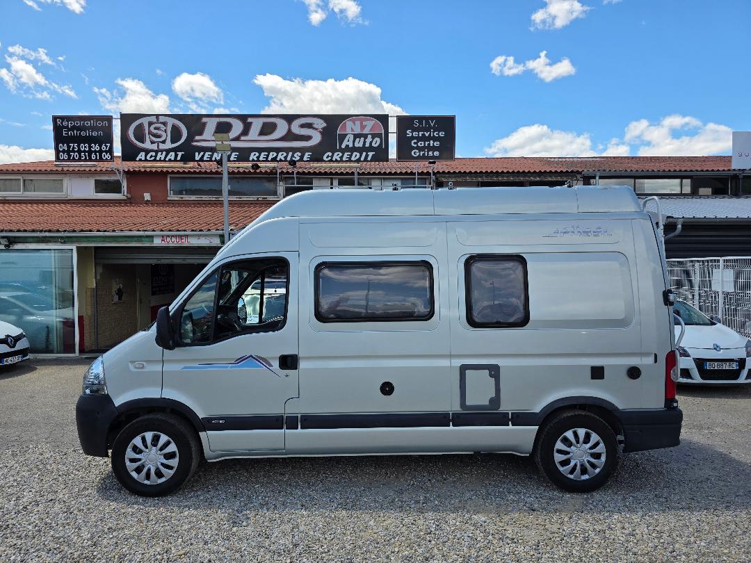 RENAULT MASTER II CAMPING CAR - POSSL 2.5 L 120 CV CLIM ATTELAGE PORTE VELO CT OK (2007)