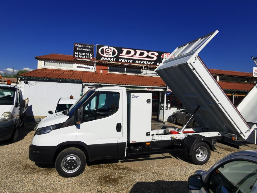 IVECO DAILY - 35C18H 3750 3.0 180ch Benne + Coffre JPM