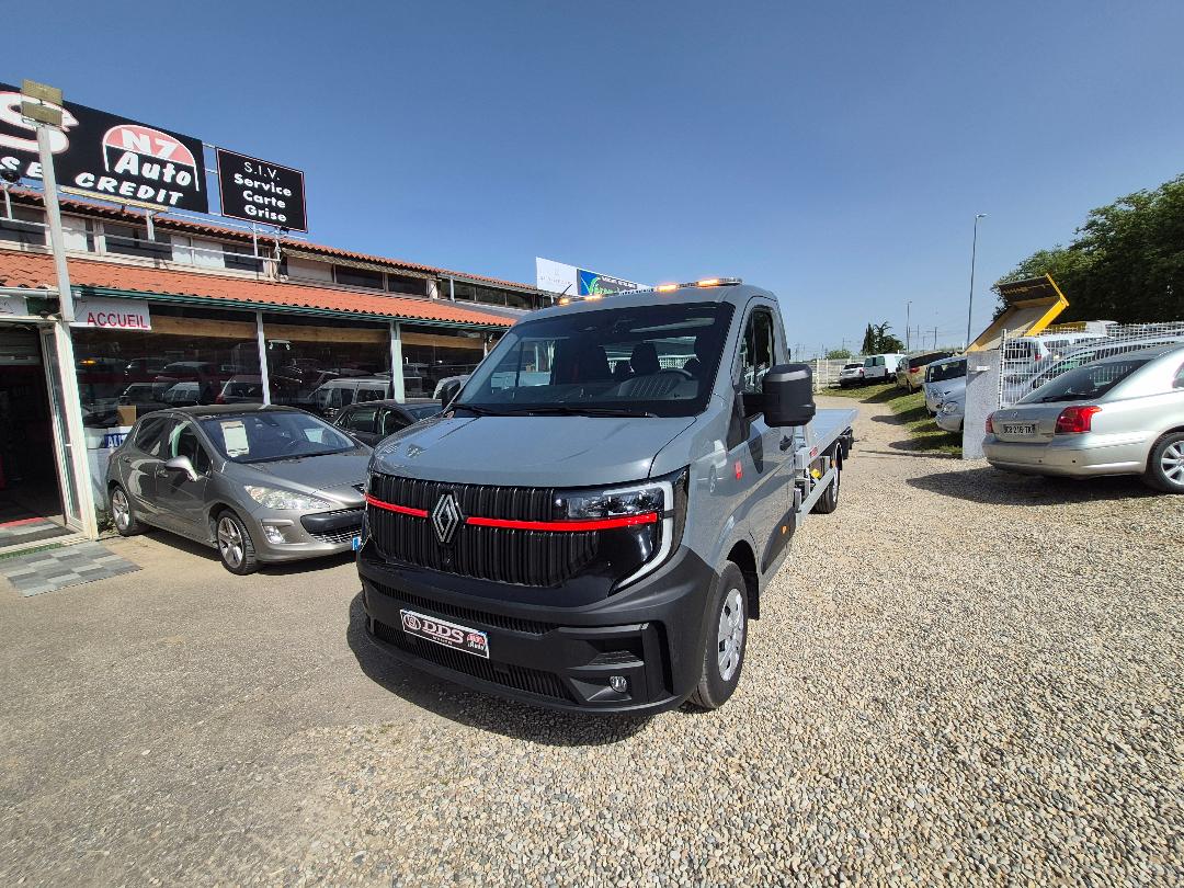 RENAULT MASTER - 170 CV DEPANNEUSE PLATEAU FIXE CLIM REGUL