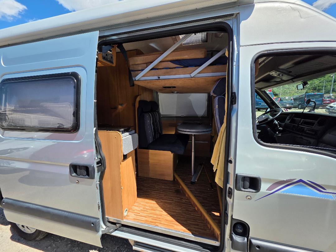 RENAULT MASTER II CAMPING CAR - POSSL 2.5 L 120 CV CLIM ATTELAGE PORTE VELO CT OK