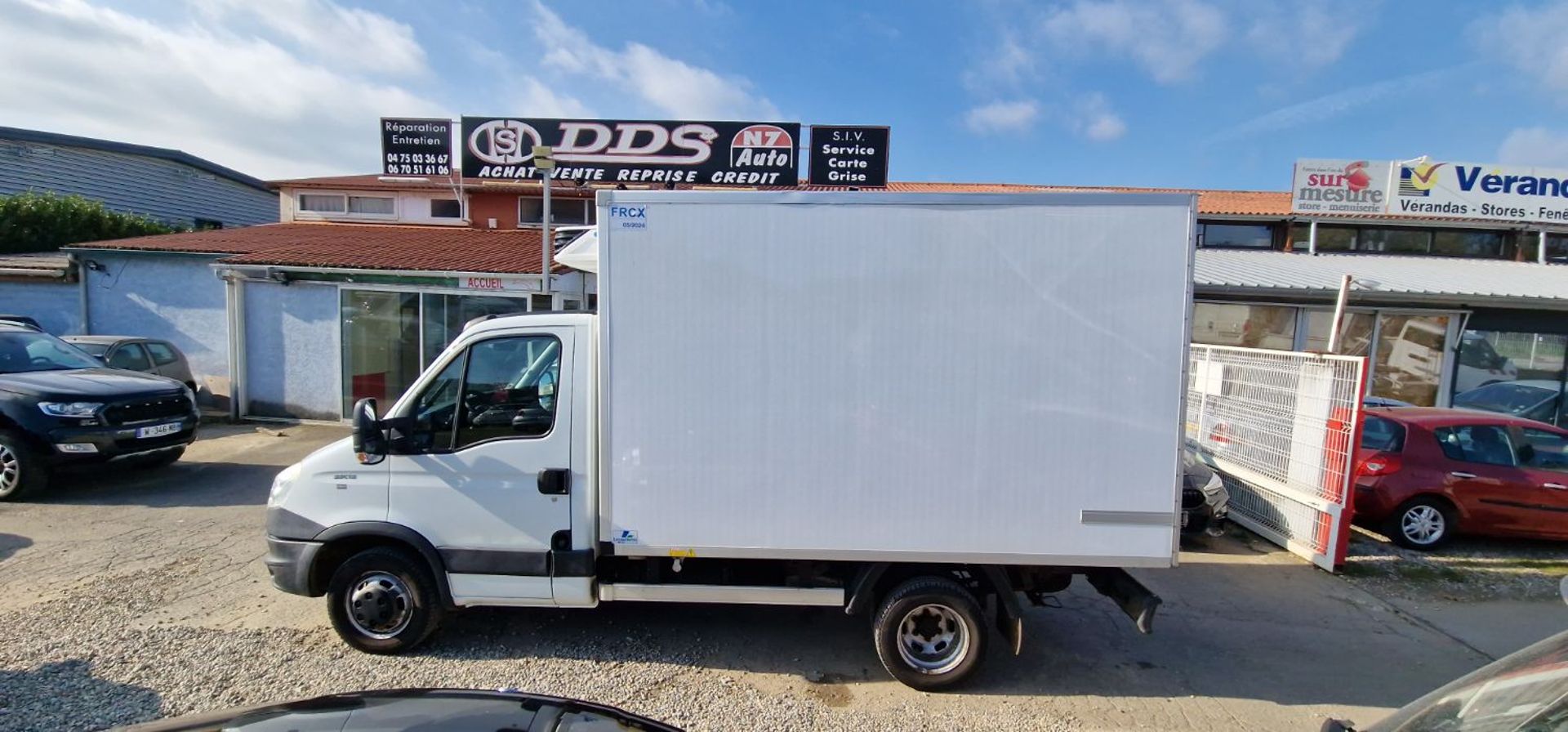 IVECO DAILY - 150 CV 16898€ TTC 2 PORTES LAT CLIM REGUL 35S15 FG (2014)