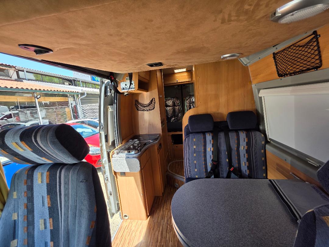 RENAULT MASTER II CAMPING CAR - POSSL 2.5 L 120 CV CLIM ATTELAGE PORTE VELO CT OK