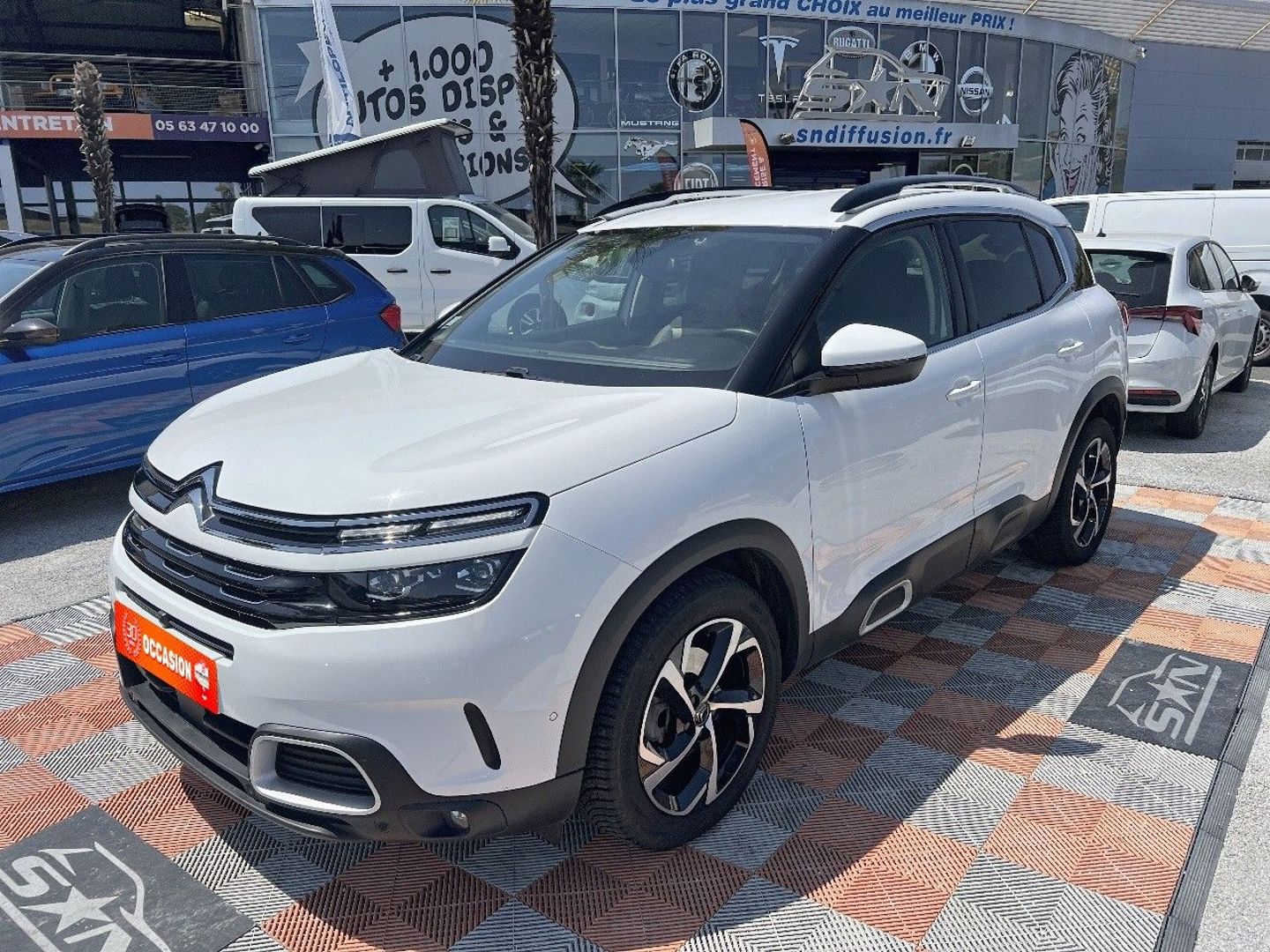 CITROEN C5 AIRCROSS BlueHDi 130 SHINE Hayon Caméra 360° SC